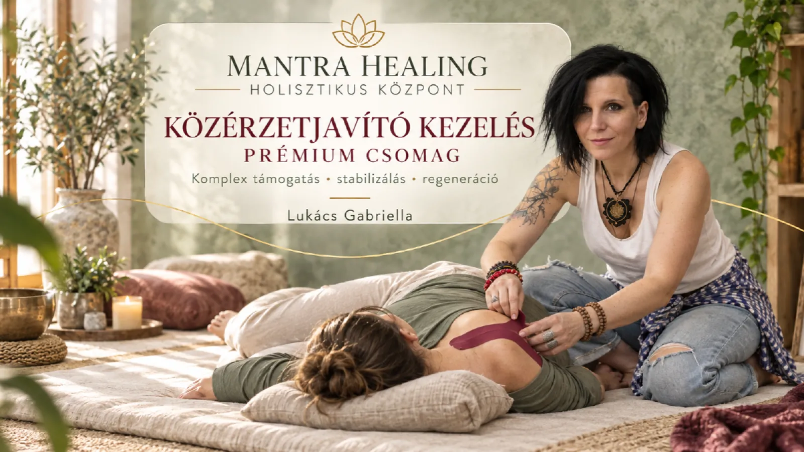 Közérzetjavító kezelés – Prémium csomag
