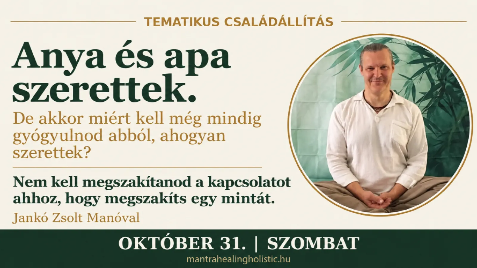 Anya és apa szerettek. De akkor miért kell gyógyulnom a szeretetükből?